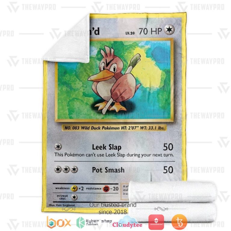 Anime-Pokemon-FarfetchD-Evolutions-Soft-Blanket-3