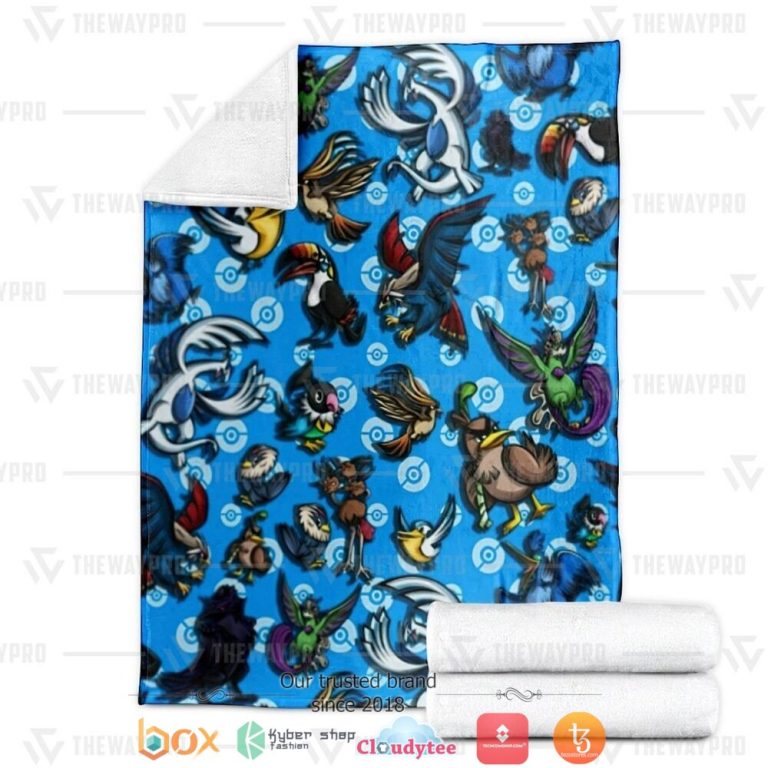 Anime-Pokemon-Flying-Custim-Soft-Blanket-2