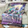 Anime Pokemon Galarian Rapidash Blanket