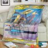 Anime Pokemon Garchomp Giratina Gx Unified Minds Soft Blanket