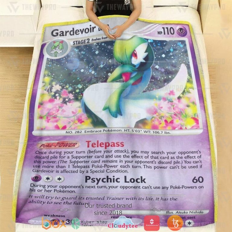 Anime-Pokemon-Gardevoir-Secret-Wonders-Soft-Blanket-1