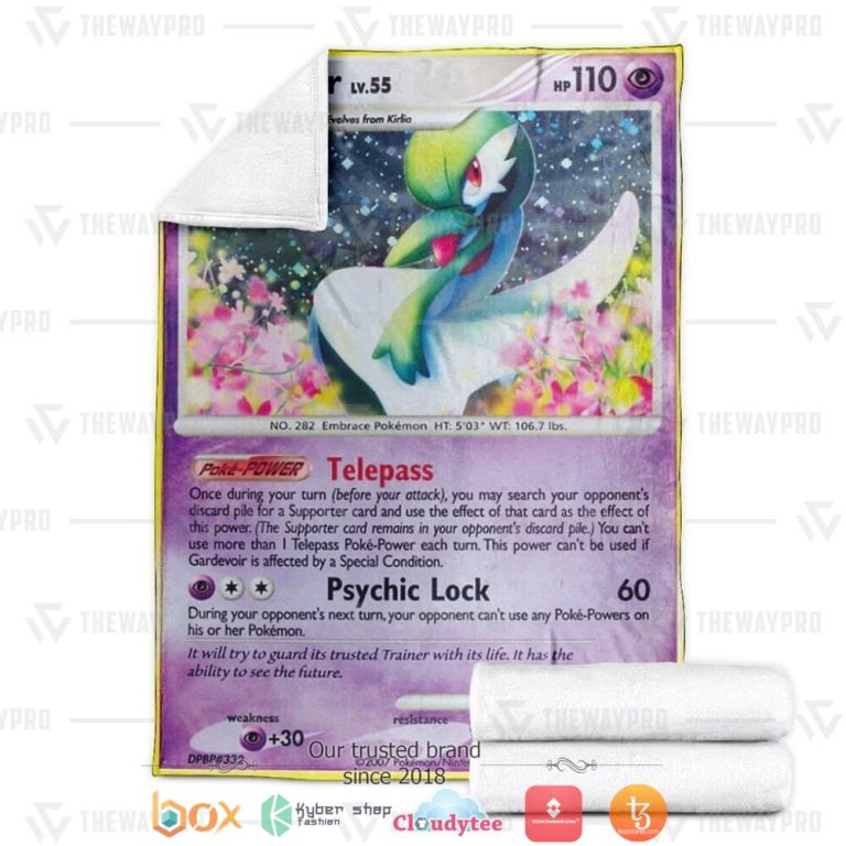 Anime-Pokemon-Gardevoir-Secret-Wonders-Soft-Blanket-2