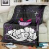 Anime Pokemon Gengar Cloud Black Soft Blanket