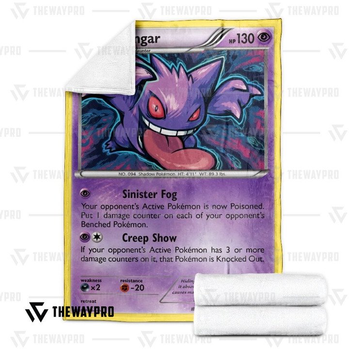 Anime-Pokemon-Gengar-Generations-Quilt-Blanket-2
