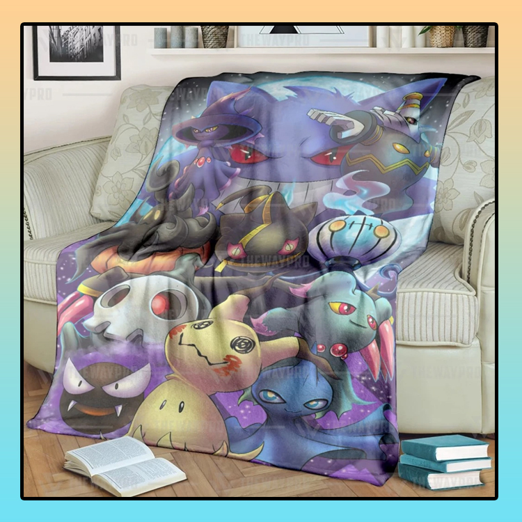 Anime-Pokemon-Ghosting-Custom-Soft-Blanket-2