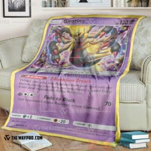 Anime Pokemon Giratina Unified Minds Blanket