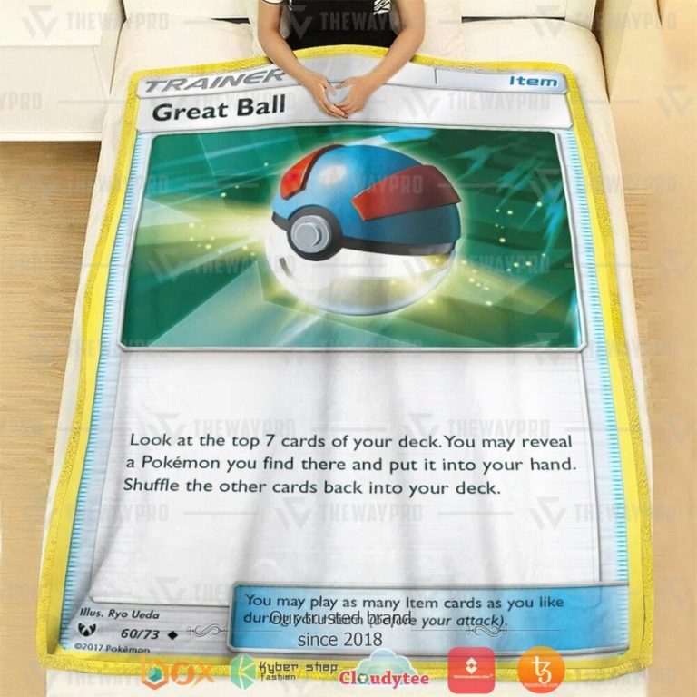 Anime-Pokemon-Great-Ball-Trainer-Soft-Blanket-1