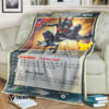 Anime Pokemon Greninja Star Blanket