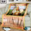 Anime Pokemon Growlithe 1St Edition Custom Soft Blanket
