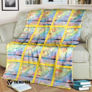 Anime Pokemon Gx 3 Cards Version 3 Blanket