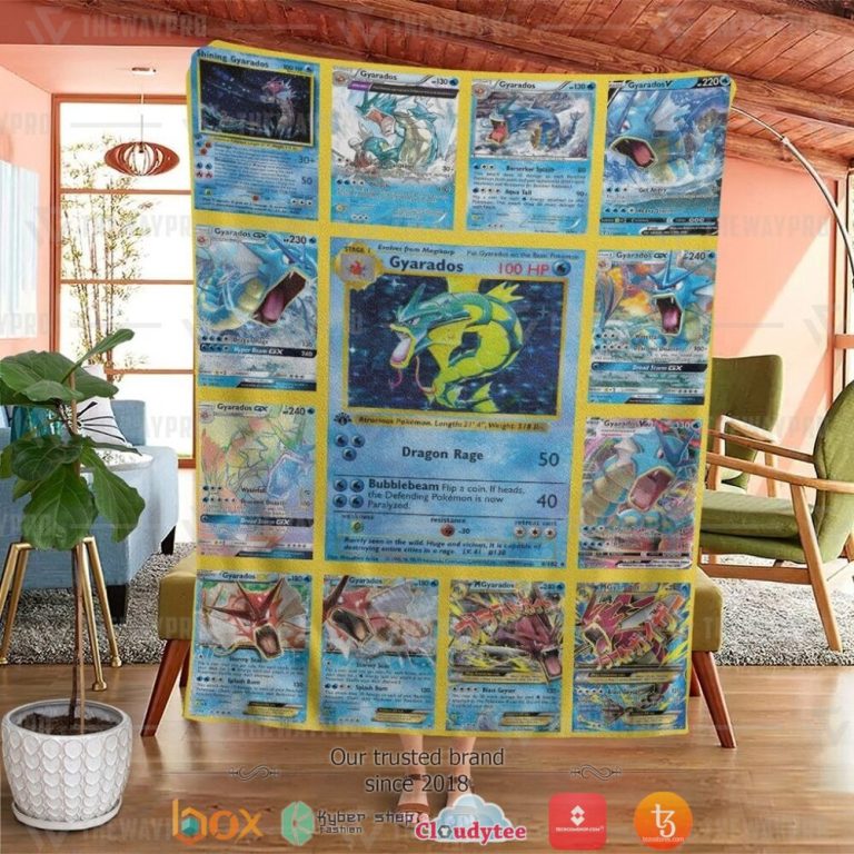 Anime-Pokemon-Gyarados-Cards-Version-2-Soft-Blanket-1