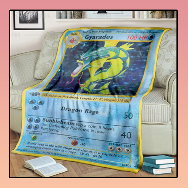 Anime-Pokemon-Gyarados-Custom-Soft-Blanket-3