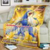 Anime Pokemon Houndoom Battle Styles Blanket