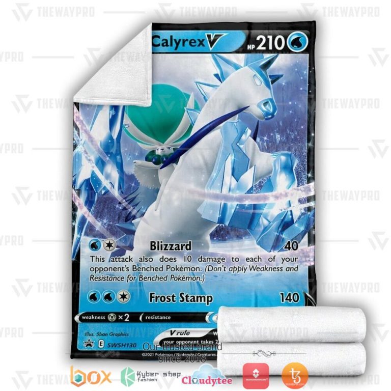 Anime-Pokemon-Ice-Rider-Calyrex-V-Soft-Blanket-2