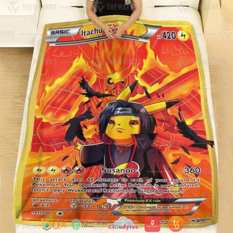 Anime-Pokemon-Itachu-Soft-Blanket-1