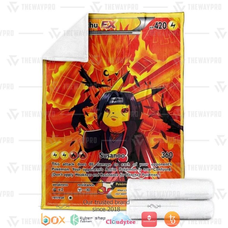 Anime-Pokemon-Itachu-Soft-Blanket-2