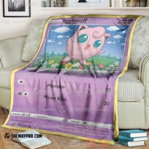 Anime Pokemon Jigglypuff Common Blanket 2