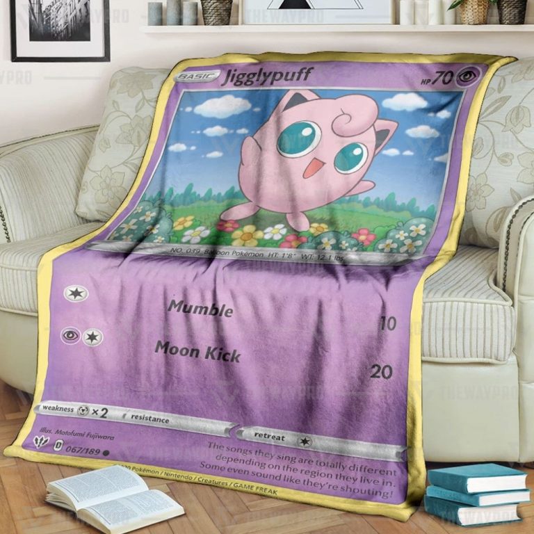 Anime-Pokemon-Jigglypuff-Common-Custom-Blanket-And-Quilt-1