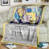 Anime Pokemon Jirachi Roaring Skies Soft Blanket