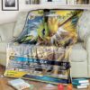Anime Pokemon Jolteon Gx Sun Moon Promos Soft Blanket