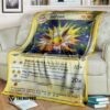 Anime Pokemon Jolteon Holo 1St Edition Blanket