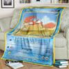 Anime Pokemon Krabby Custom Soft Blanket