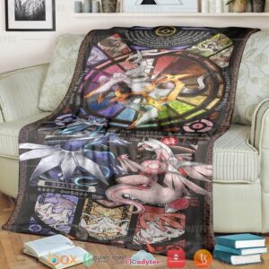 Anime Pokemon Legendary Soft Blanket