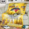 Anime Pokemon Level Ball Trainer Soft Blanket 2