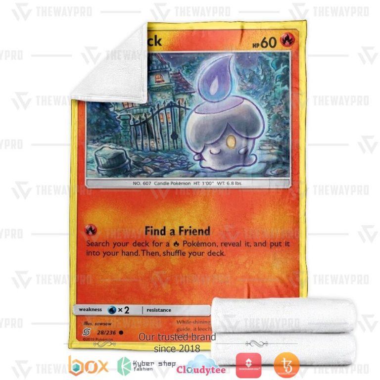 Anime-Pokemon-Litwick-Unified-Minds-Soft-Blanket-2