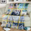 Anime Pokemon Lugia Cards Version 2 Blanket