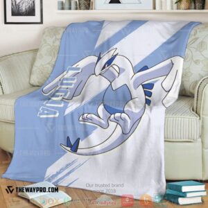 Anime Pokemon Lugia Soft Blanket