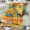 Anime Pokemon M Charizard Ex Flashfire Blanket