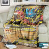 Anime Pokemon M Lucario Ex Blanket