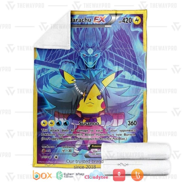 Anime-Pokemon-Madarachu-Soft-Blanket-2