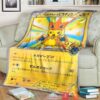 Anime Pokemon Mega Toky Pikachu Soft Blanket