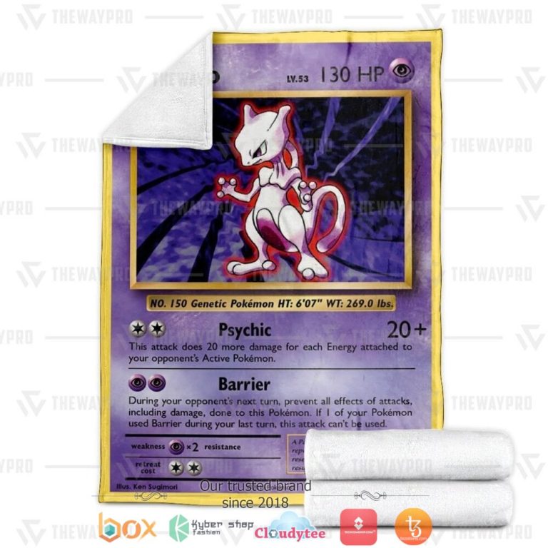 Anime-Pokemon-Mewtwo-Evolutions-Soft-Blanket-2