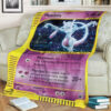 Anime Pokemon Mewtwo Expedition Soft Blanket