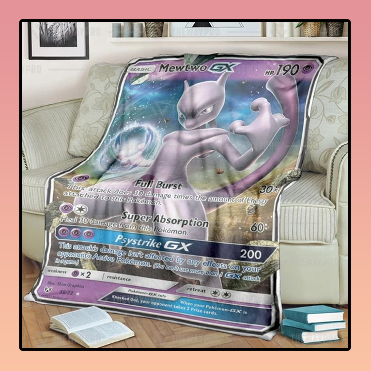 Anime-Pokemon-Mewtwo-Gx-Custom-Soft-Blanket-3