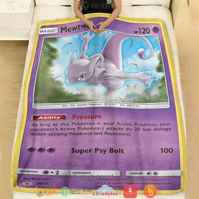 Anime-Pokemon-Mewtwo-Psychic-Soft-Blanket-1