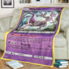 Anime Pokemon Mewtwo Sun And Moon Soft Blanket