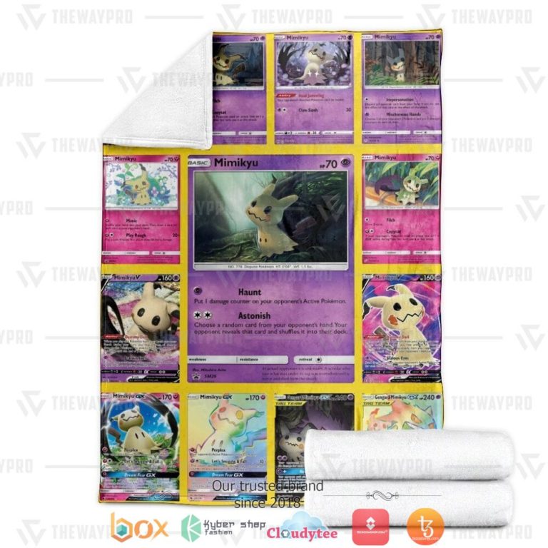 Anime-Pokemon-Mimikyu-Cards-Version-2-Soft-Blanket-3