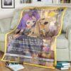 Anime Pokemon Mimikyu Cosmic Eclipse Custom Soft Blanket 2