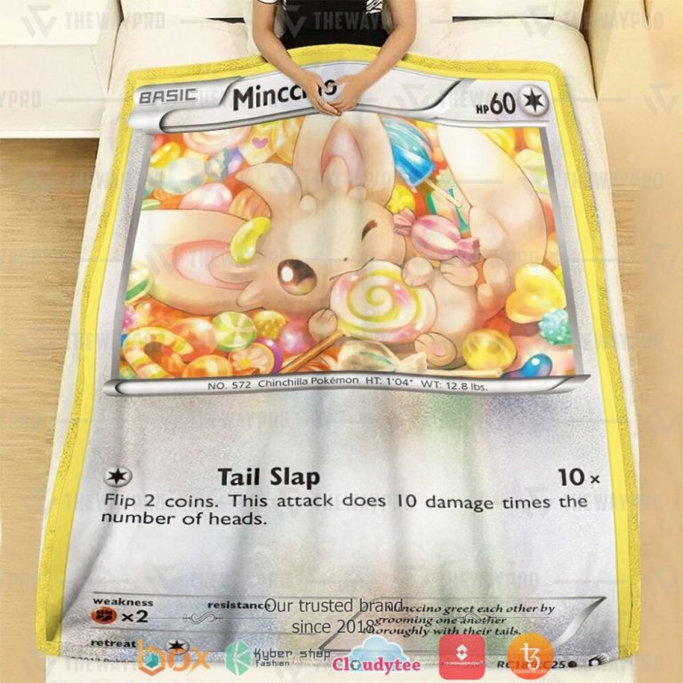Anime-Pokemon-Minccino-Soft-Blanket-1