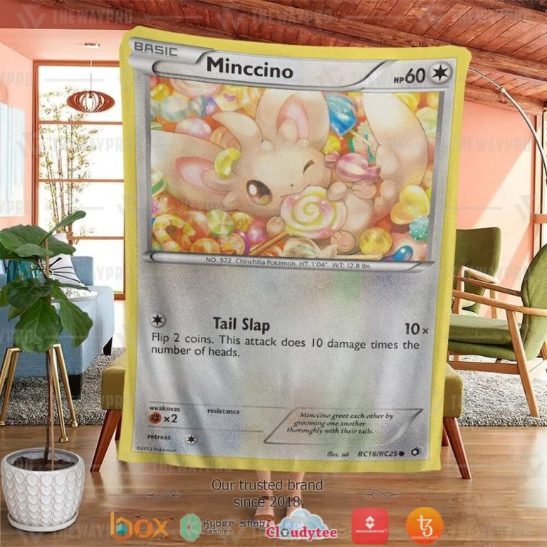 Anime-Pokemon-Minccino-Soft-Blanket-3