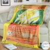 Anime Pokemon Ninetales Custom Blanket