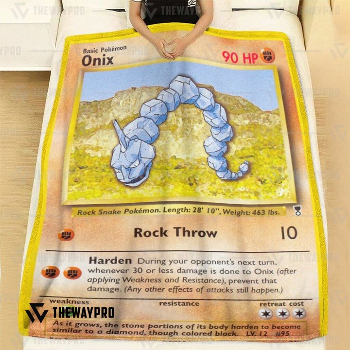 Anime-Pokemon-Onix-Legendary-Quilt-Blanket-1