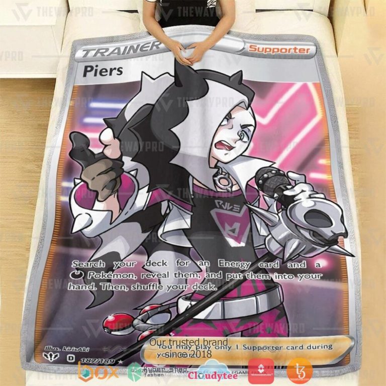 Anime-Pokemon-Piers-Darkness-Ablaze-Soft-Blanket-2