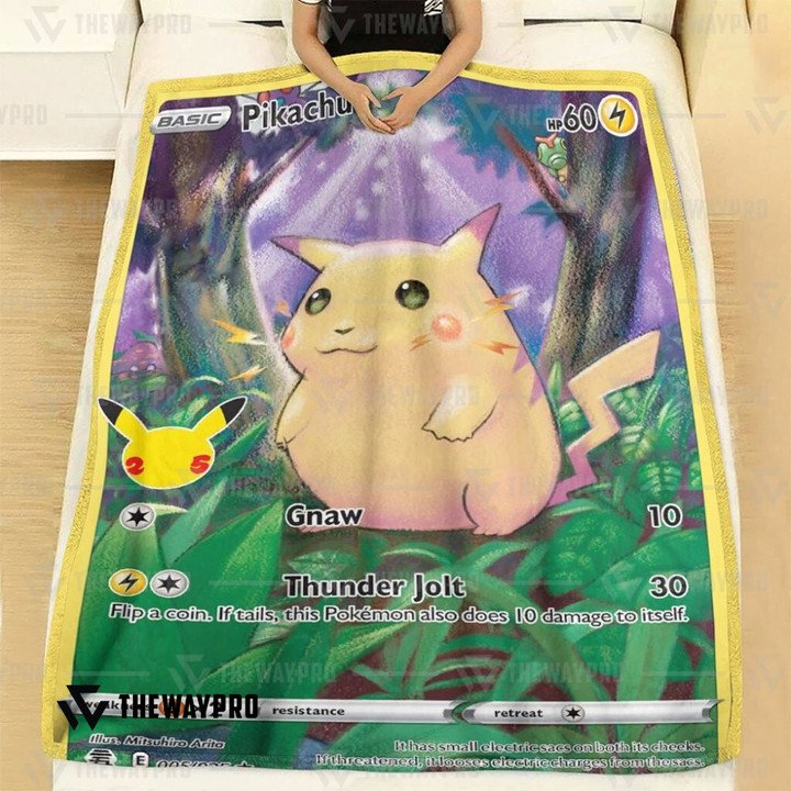 Anime-Pokemon-Pikachu-Celebrations-Quilt-Blanket-1