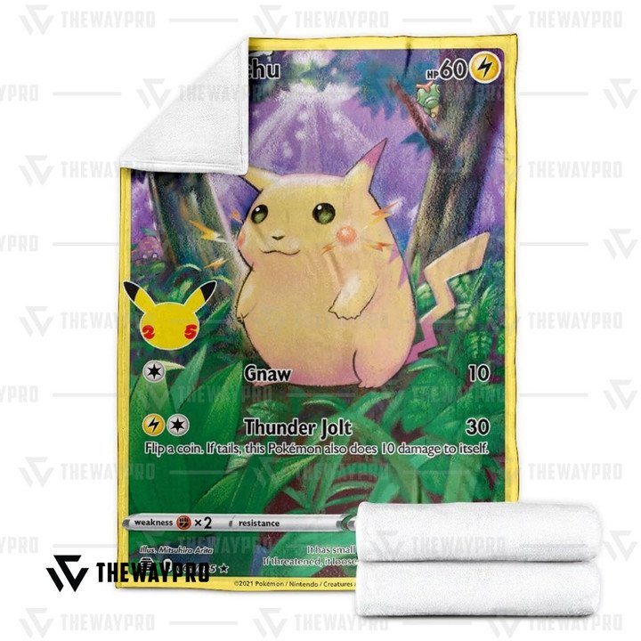 Anime-Pokemon-Pikachu-Celebrations-Quilt-Blanket-2