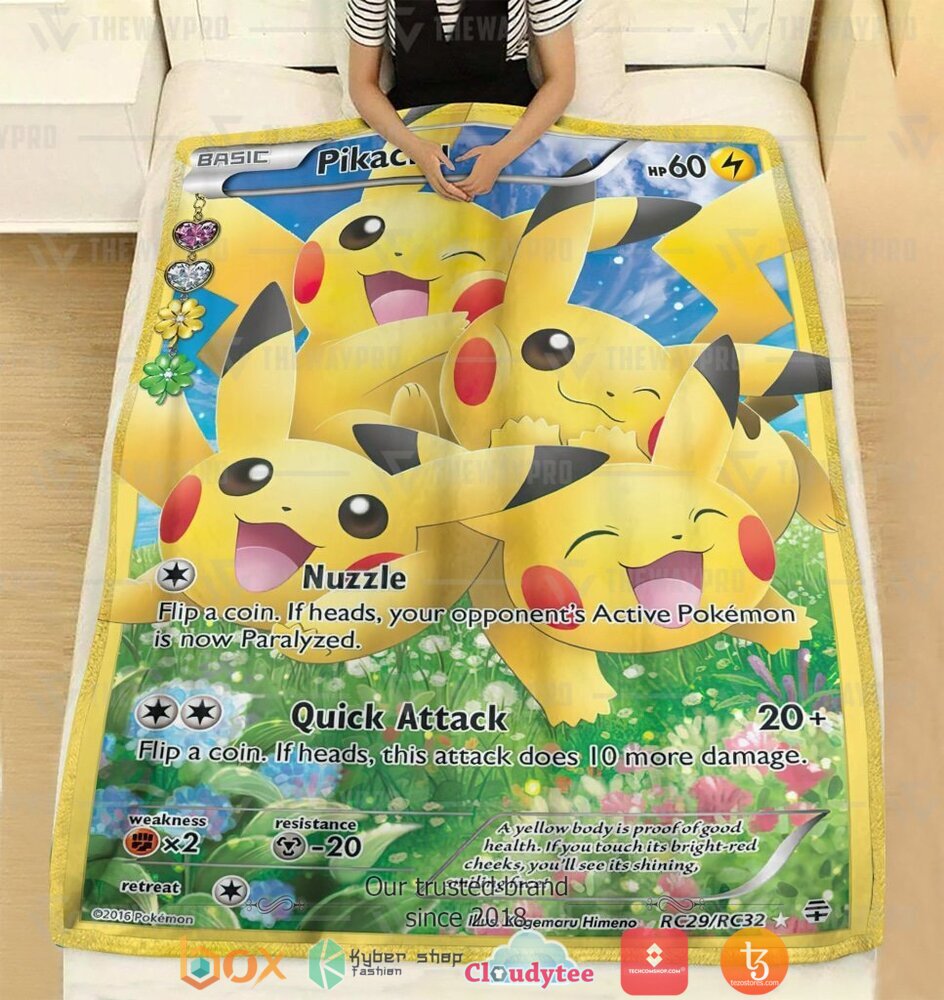 Anime-Pokemon-Pikachu-Generations-Soft-Blanket-1